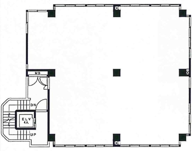 シオン2ビル2F 間取り図