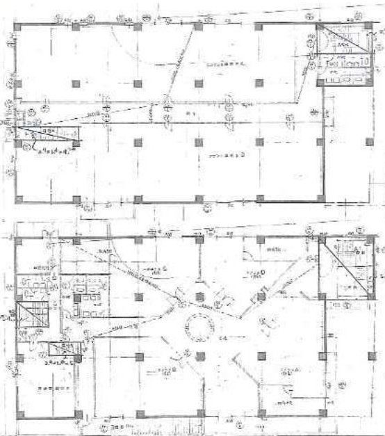 シルクビル2F～3F 間取り図