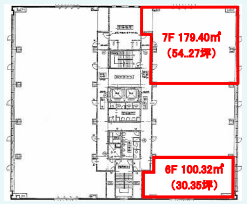 柏第一生命ビル6F 間取り図