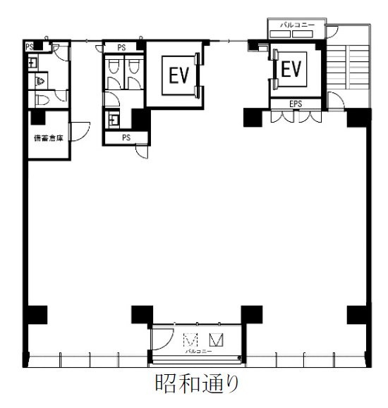 合人社江戸日本橋ビル12F 間取り図