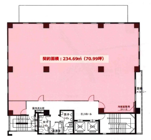 YS横浜西口ビル2F 間取り図