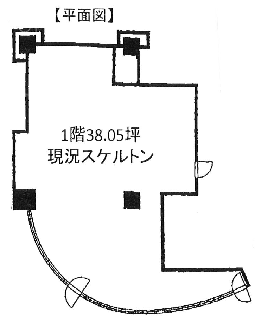 恵比寿ネオナート1F 間取り図