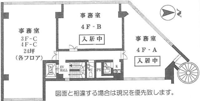 ANNI東日本橋ビルC 間取り図