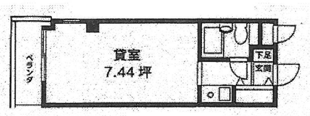 AQUA(アクア)ビル402 間取り図