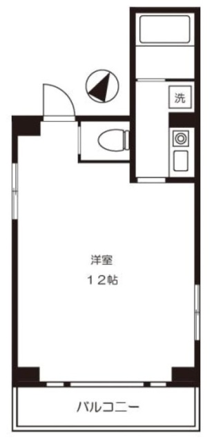 六本木第一ビル5F 間取り図