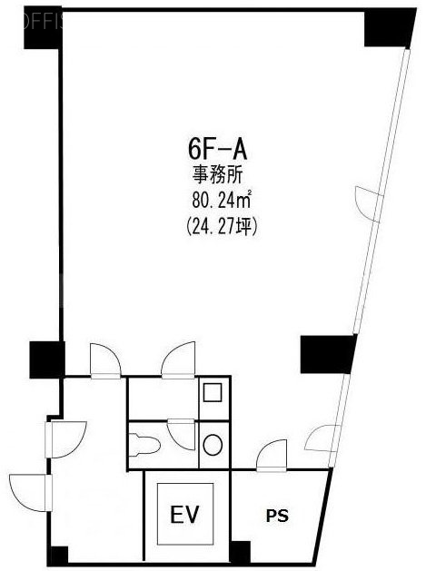 仙田ビル6F 間取り図