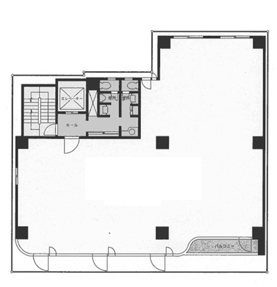 新橋森ビル4F 間取り図