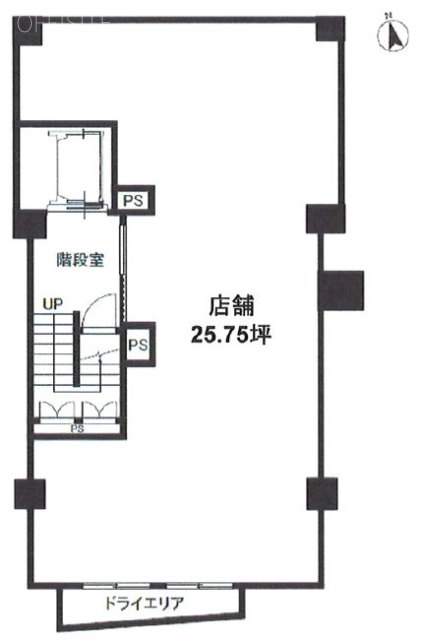 園田ビルB1F 間取り図