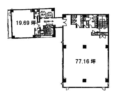 コア本郷ビルA 間取り図