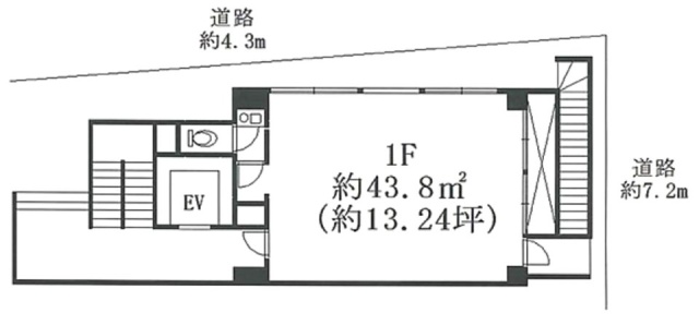 ヴィラ東馬込1F 間取り図