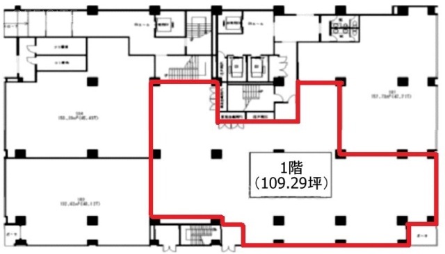 グローリオタワー横浜元町102 間取り図