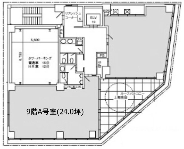 Cー5ビルA 間取り図