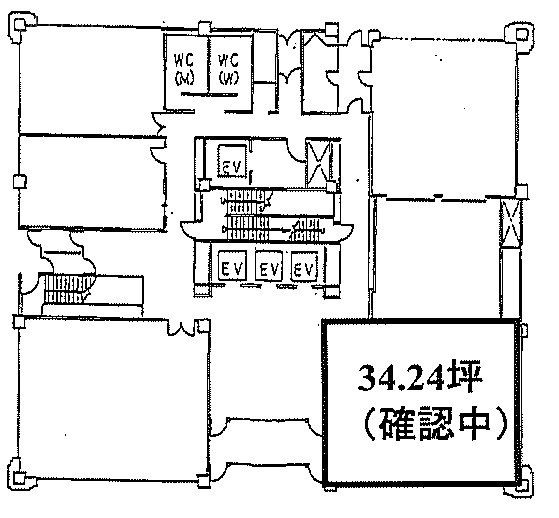 相互半蔵門ビル1F 間取り図