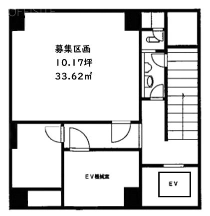 アネックス銀座(アネックス福神)ビルB1F 間取り図