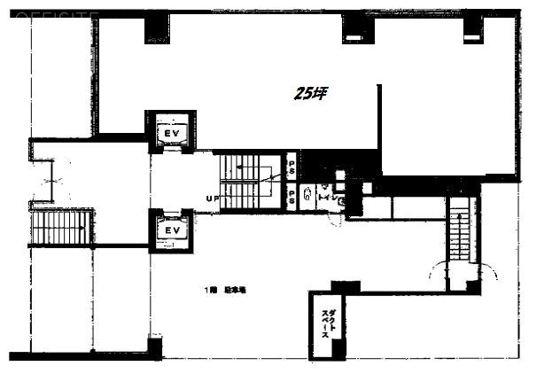 ニューサンビル1F 間取り図