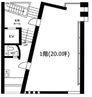 トランスCMビル1F 間取り図