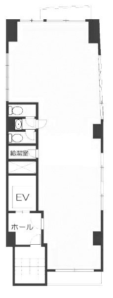 太陽堂ビル3F 間取り図