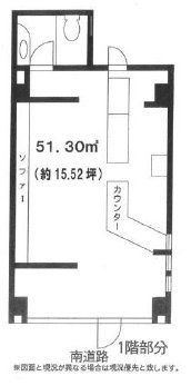 クレストコート小島ビル102 間取り図