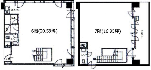 サンモール第3マンション601 間取り図