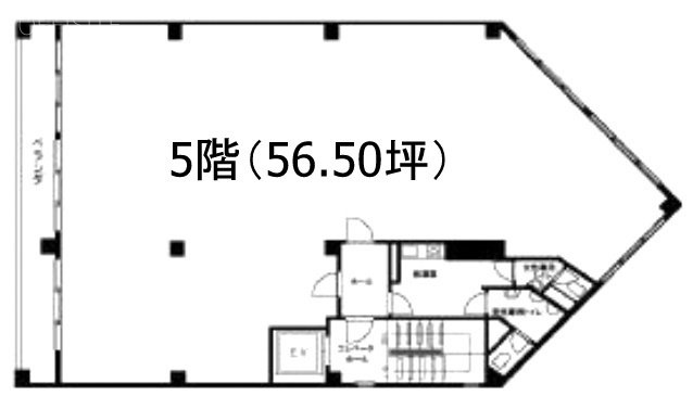 三社プラザ5F 間取り図