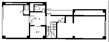 パストラーレ神宮前PARTⅡビル4F 間取り図