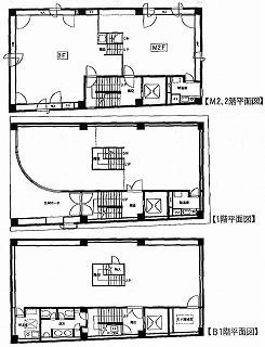 ストライプハウスビルB1F 間取り図
