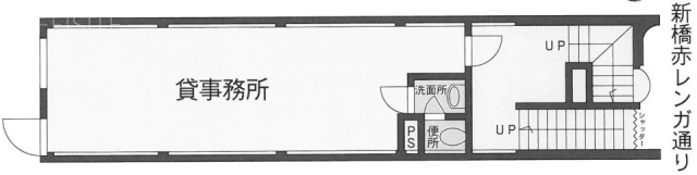 山口ビル2F 間取り図