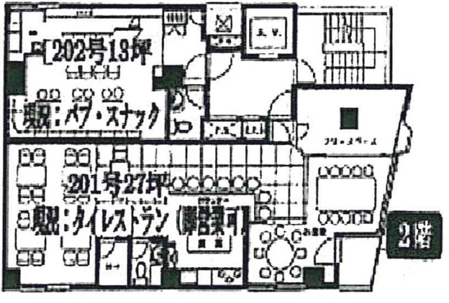 浜銀第二ビル201 間取り図