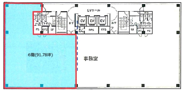 グリーンプレイス蒲田6F 間取り図