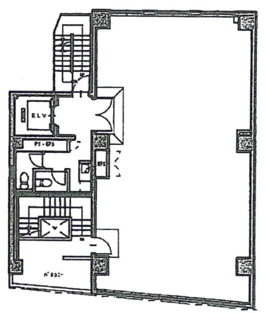 四谷三和ビル3F 間取り図