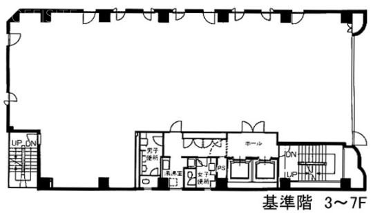 栄進開発ビル2F 間取り図