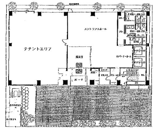 自重堂ビル1F 間取り図