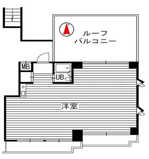 スペース西新宿302 間取り図