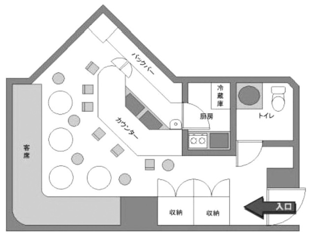 日光ビルA 間取り図
