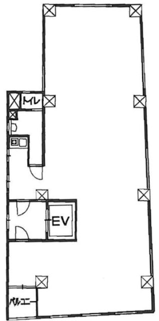 川志満ビル6F 間取り図