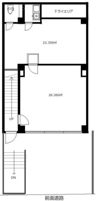 Rizビル1F 間取り図