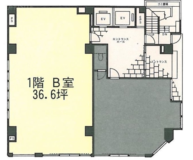 吉半八重洲通りビルB 間取り図