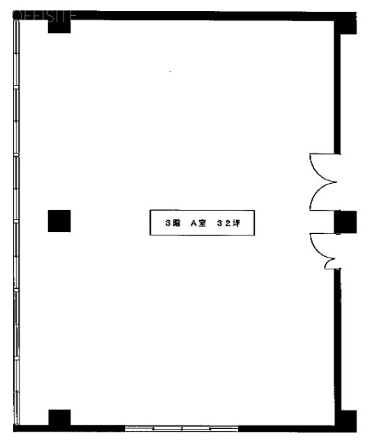 第一白川ビルA 間取り図