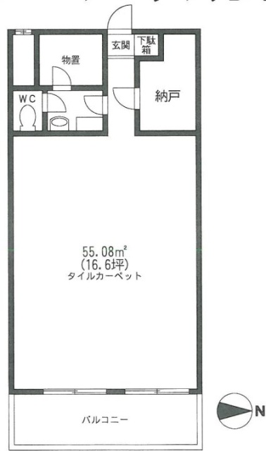 メゾン南青山403 間取り図