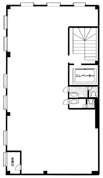 ソシアルポートビル4F 間取り図