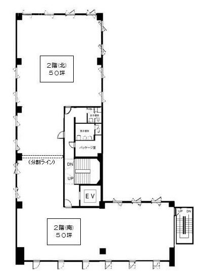 市ヶ谷野村ビル南 間取り図