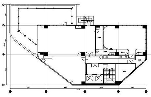 東京ファーストシティビル6F 間取り図