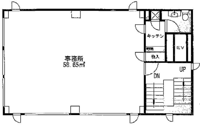 ウインワードビル3F 間取り図