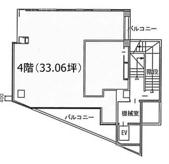 田柄ビル4F 間取り図