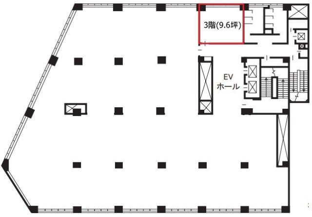 五反田第一生命ビル3F 間取り図