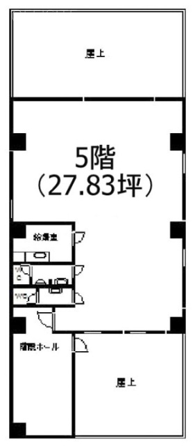 佐々木ビル5F 間取り図