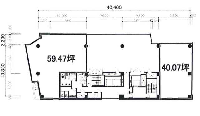 パシフィックマークス川崎12F 間取り図