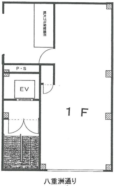 永峯ビル1F 間取り図