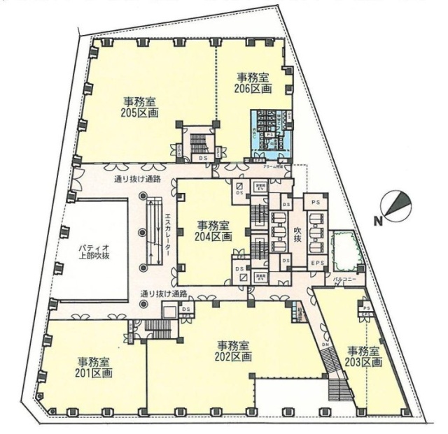 NBFコモディオ汐留204 間取り図