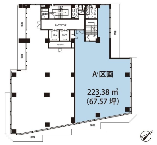 二宮ビルA 間取り図